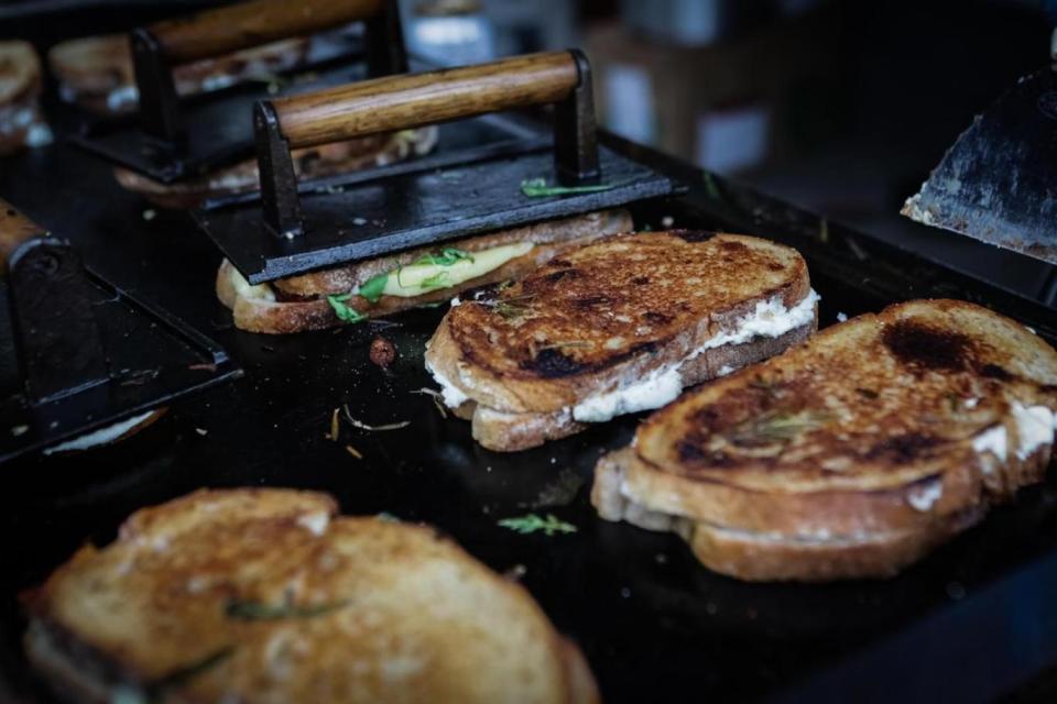 Old favourites: toasties are on the menu, but they aren't the focus