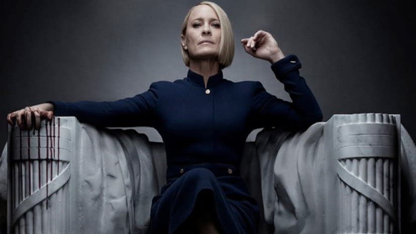 Robin Wright in Netflix’s <em>House of Cards</em>. (Photo: Netflix)