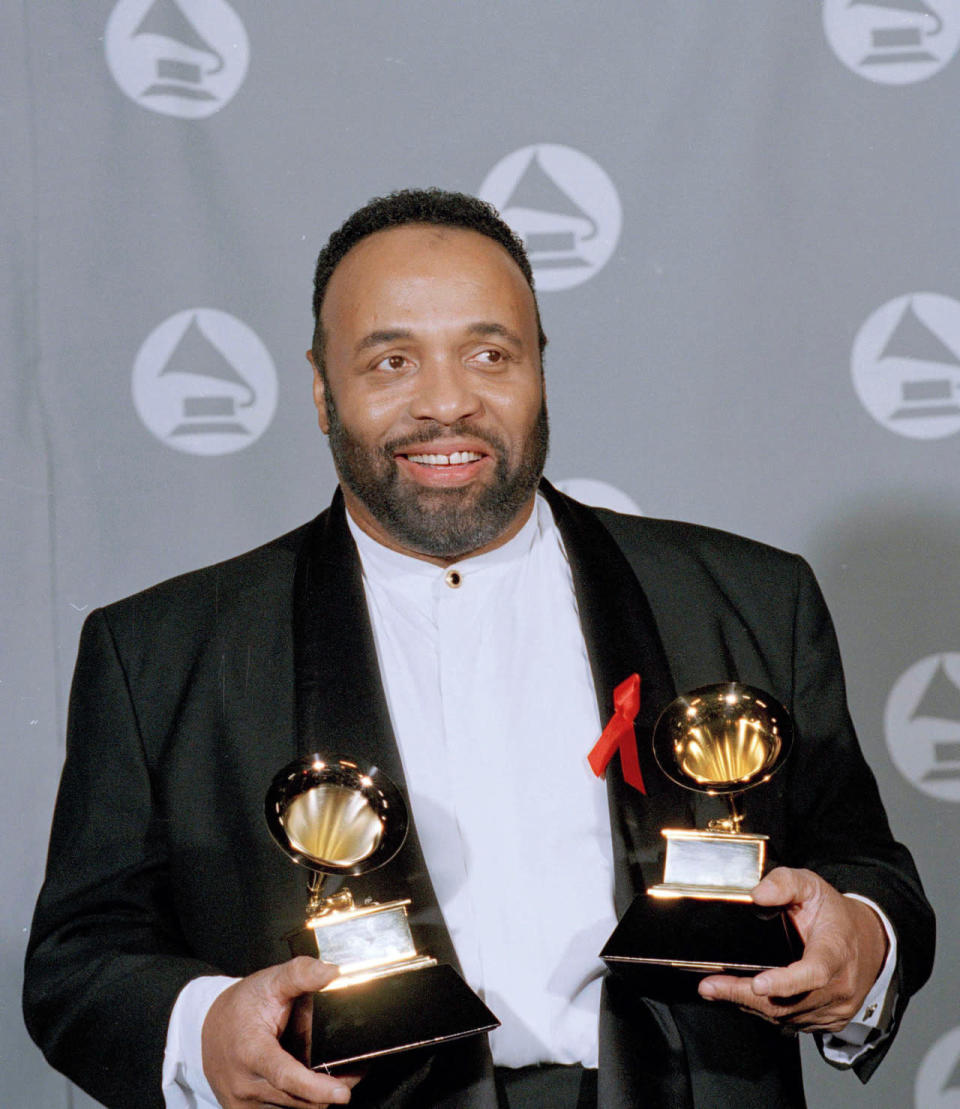 Andrae Crouch was a gospel singer, songwriter, arranger, record producer, and pastor often referred to as “the father of modern gospel music.” In secular music, he was known for his collaborative work during the 1980s with Stevie Wonder, Elton John, and Quincy Jones as well as conducting choirs that sang on the Michael Jackson hit “Man in the Mirror” and Madonna’s “Like a Prayer.” He died Jan. 8 after suffering a heart attack five days earlier. He was 72.