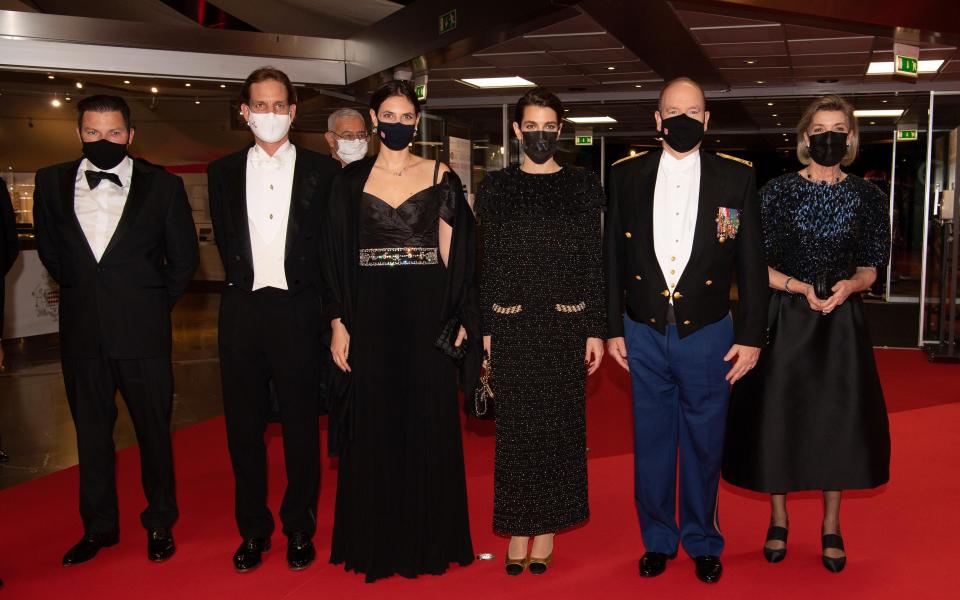 Princess Caroline wore Chanel to the Monaco Day gala on Friday evening - Getty Images