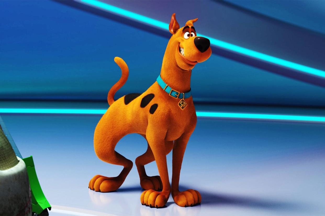 SCOOB!, Scooby-Doo (voice: Frank Welker), 2020.