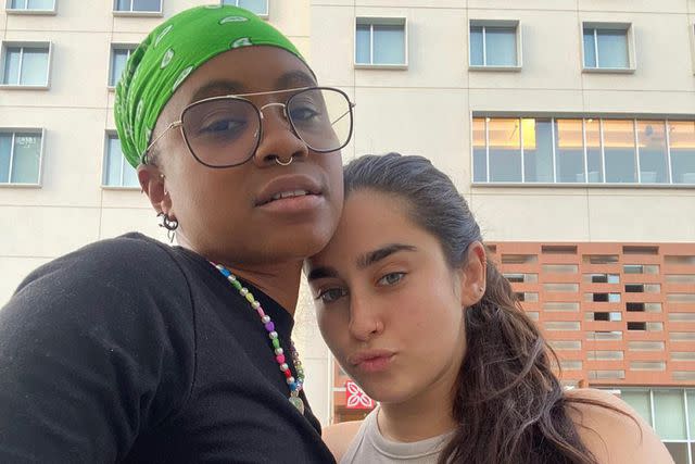Sasha Mallory/Instagram Sasha Mallory and Lauren Jauregui