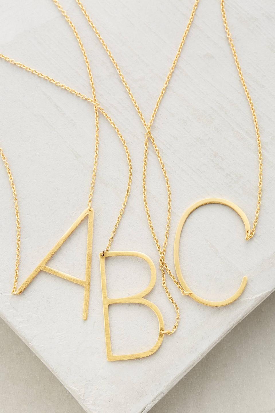 A Personalized Necklace