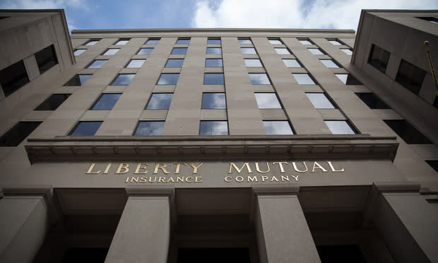 The Liberty Mutual Insurance world headquarters building, located in Boston,.