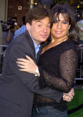 Mike Myers and Robin Ruzan at the L.A. premiere of Dreamworks' Shrek 2