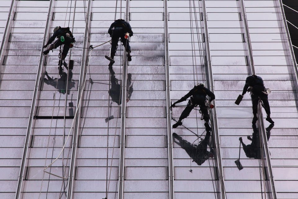 Workers in Singapore