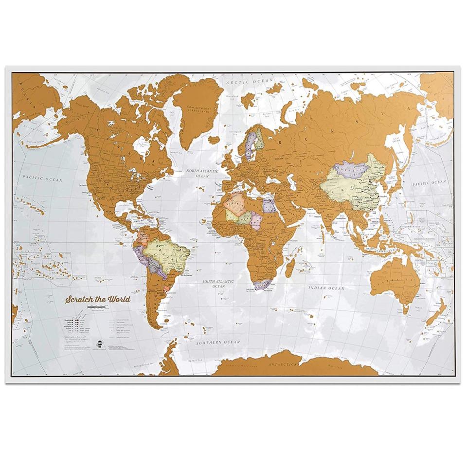 Scratch the World Travel Map