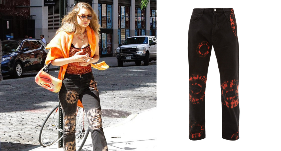 Gigi Hadid's $420 jeans.