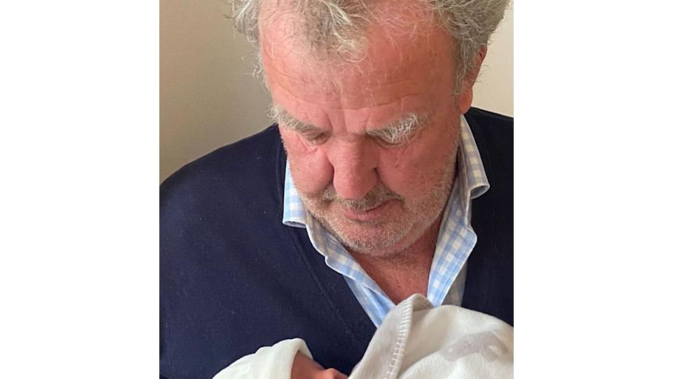 Jeremy looked delighted with his newest family member