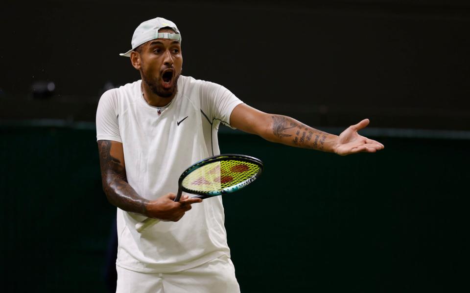 Stefanos Tsitsipas accuses Nick Kyrgios of 'a bully with an evil side' after fiery Wimbledon clash - PA