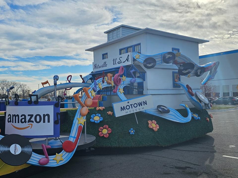 The Motown Museum float is returning to America's Thanksgiving Parade in 2023 with new sponsor Amazon.