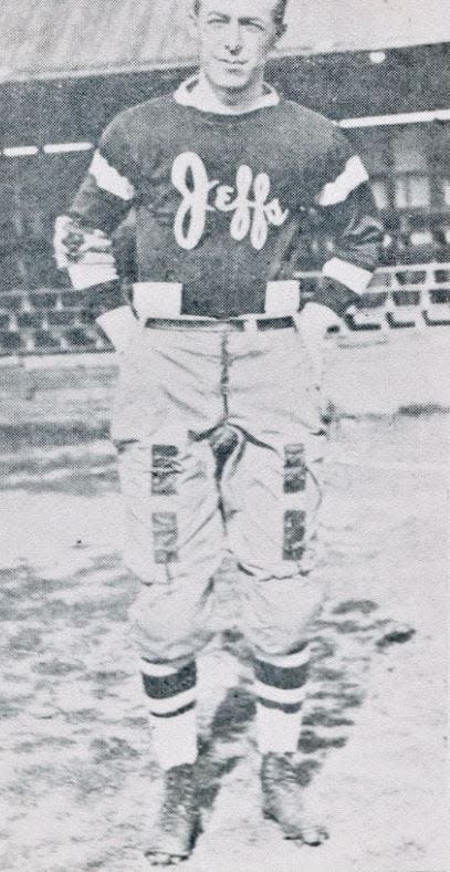 Leo Lyons of the Rochester Jeffersons in 1916.