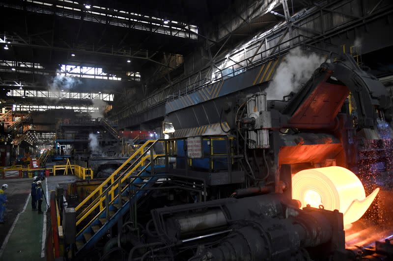 FILE PHOTO: Britain's Prince William and Catherine visit Tata Steel in Port Talbot