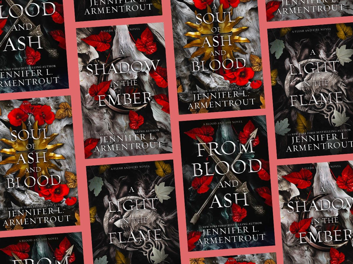 A collage of covers of Jennifer L. Armentrout's books.