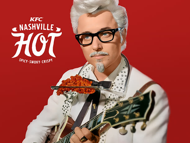KFC's new Colonel Sanders is a 'Mad' man