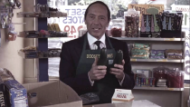 <p>Paul Anka appears about where you'd expect him to: as a cashier at Doose's Market. It's in a dream, but still. The real Paul Anka interacts with Lorelai's dog (also called Paul Anka) about how you'd expect them to: Dog Paul Anka sings while Babette pets real Paul Anka. Eventually the two meet and annihilate each other in a world-ending explosion. About how you'd expect them to. <br><br>(Credit: Warner Bros.) </p>