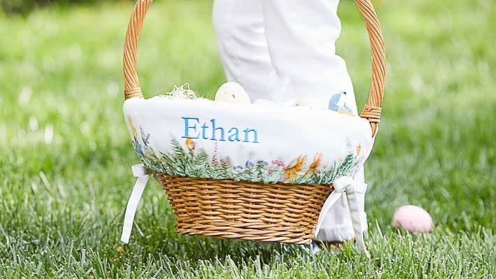 personalized easter baskets