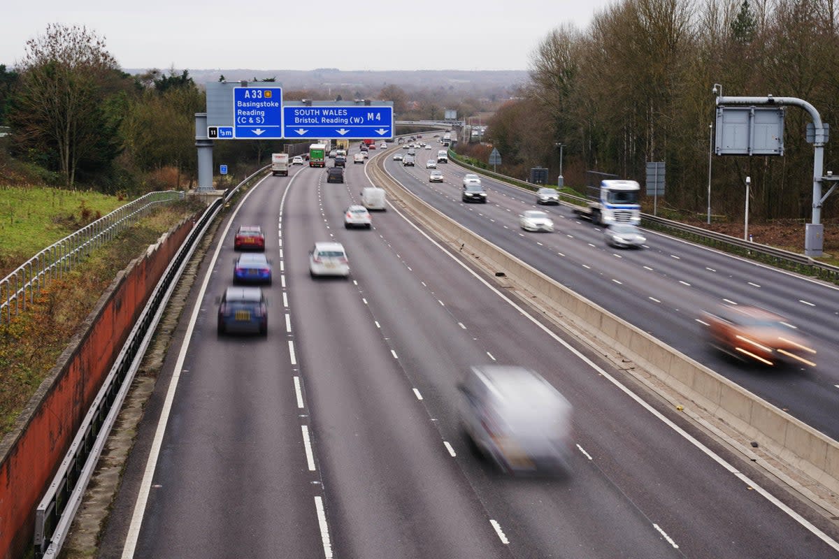 Hard shoulders should be reinstated permanently or at least be ‘dynamic’, says the RAC  (PA)