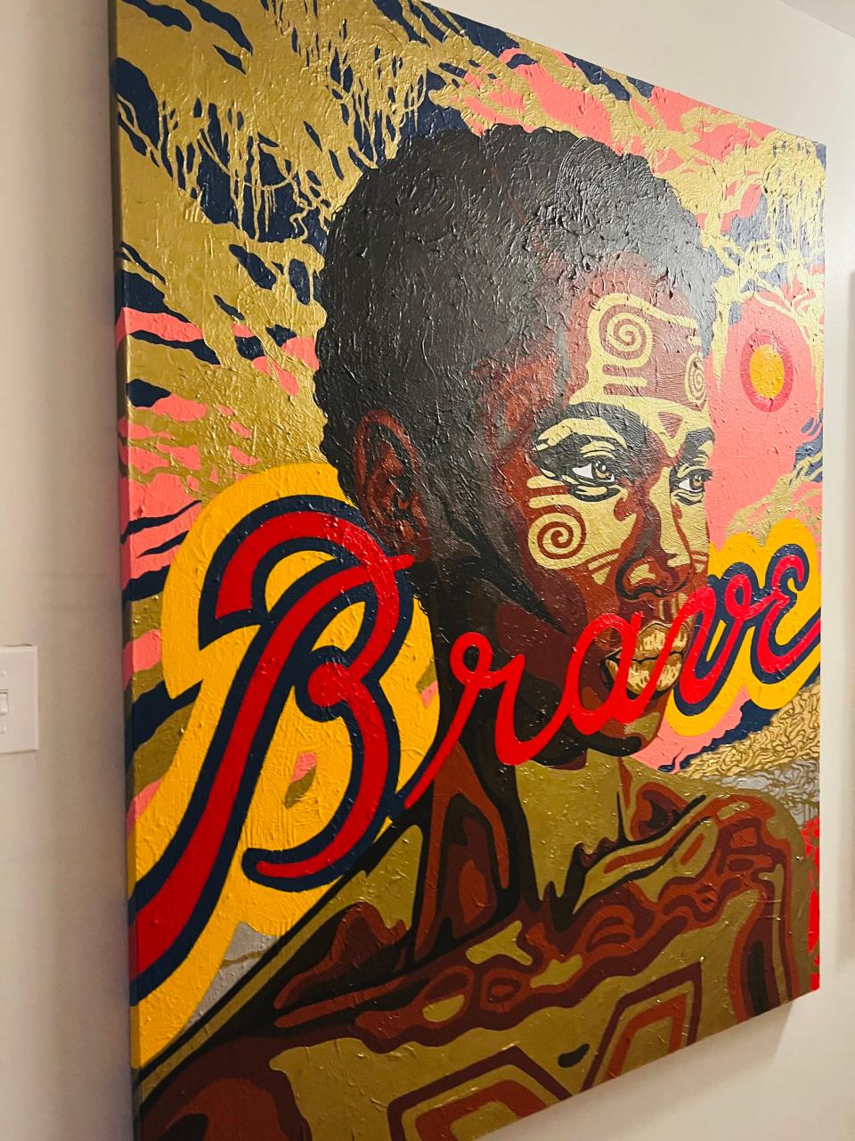 Brave by Puerto Rican Artist Julio Cotto Rivera