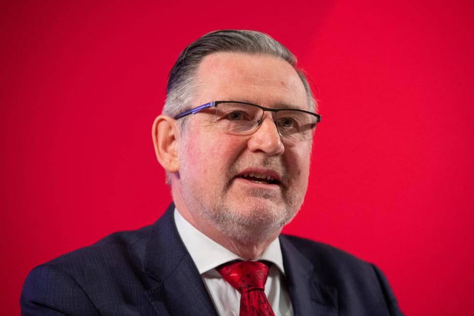 Barry Gardiner during a question and answer session following Labour Leader Jeremy Corbyn’s keynote speech on the NHS, in Westminster, London. (PA Archive)