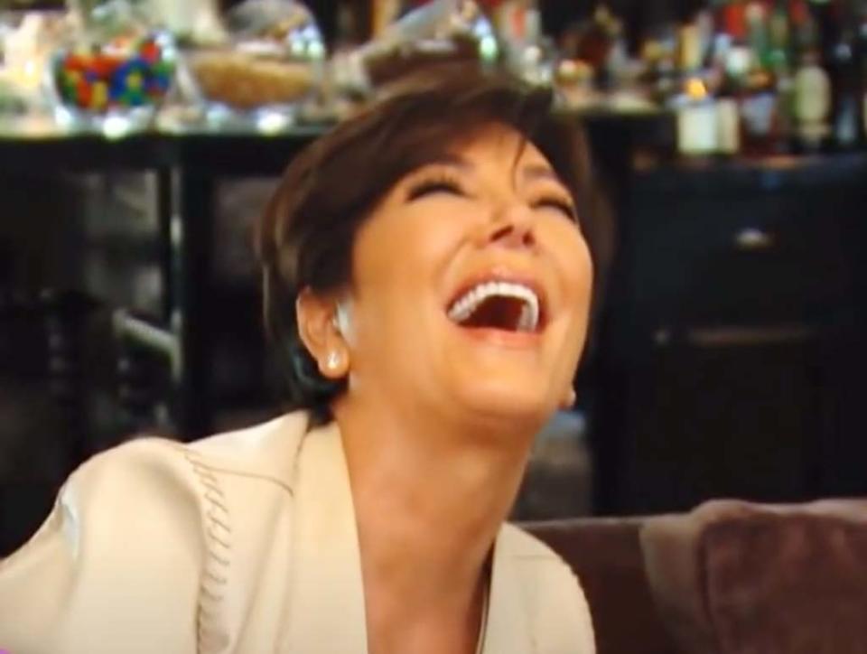 La matriarche du clan Kardashian, Kris Jenner, sait aussi s'amuser