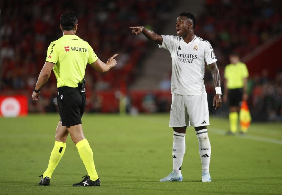 Real Madrid have not received fair treatment from match officials at times. (Photo by JAIME REINA/AFP via Getty Images)