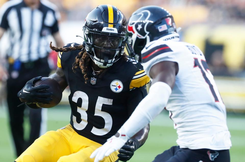 Steelers backup running backs stand out vs Texans Yahoo Sports