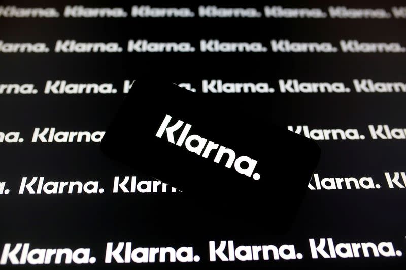 FILE PHOTO: FILE PHOTO: A smartphone displays a Klarna logo in this illustration