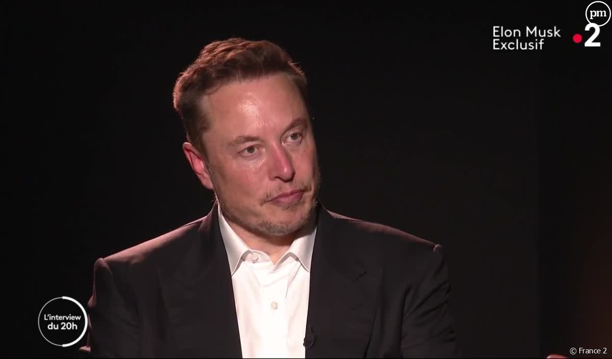 Extrait de l'interview d'Elon Musk sur France 2 - France 2