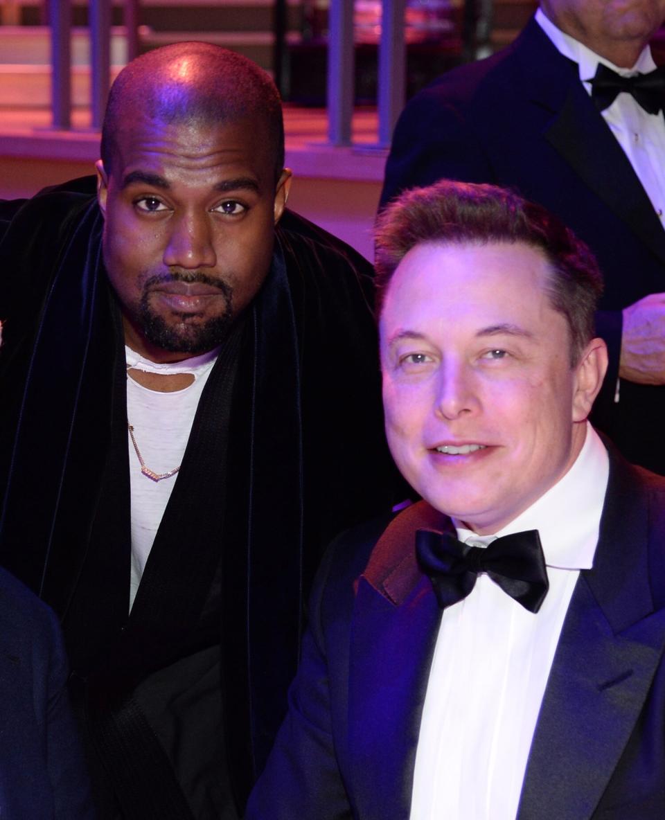 George Lucas, Kanye West and Elon Musk attend TIME 100 Gala