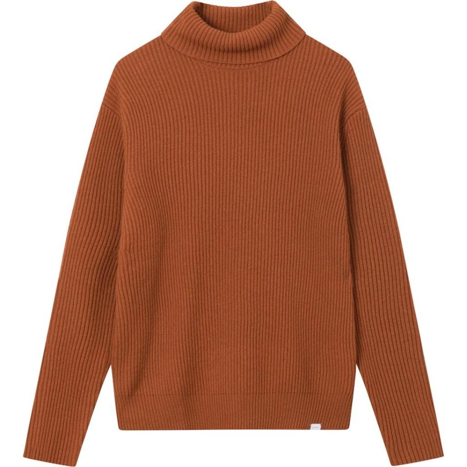 45)  Wool Turtleneck Sweater