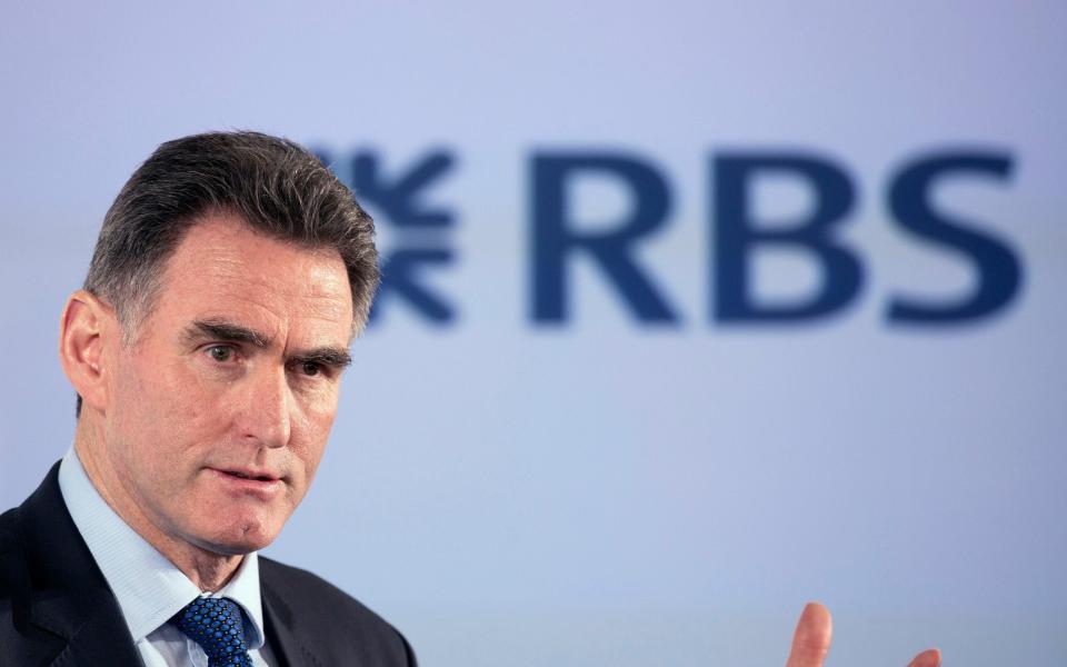 RBS chief executive Ross McEwan was speaking at a City event earlier today - Bloomberg News