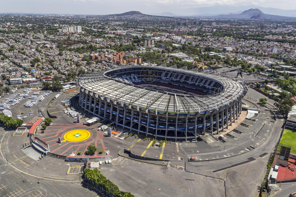 El estadio Azteca de México será, hasta ahora, el único en la historia en alojar tres mundiales de fútbol