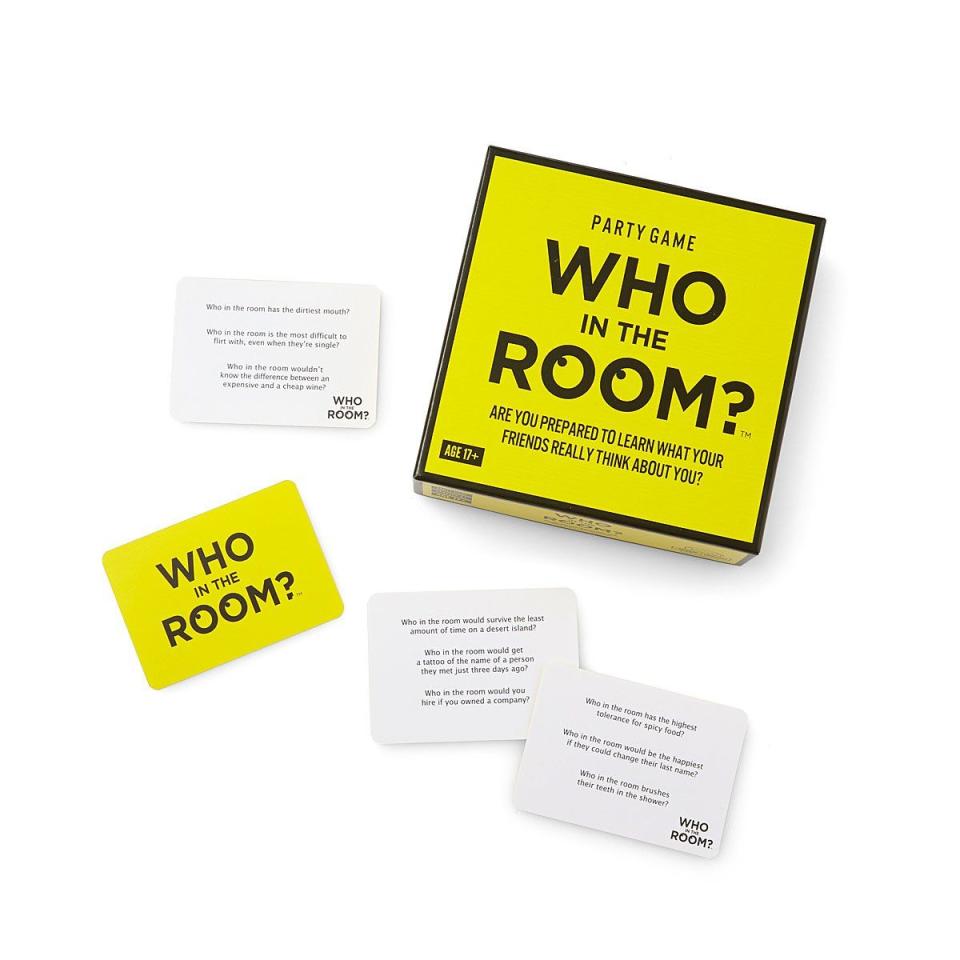 7) “Who in the Room?” Party Game