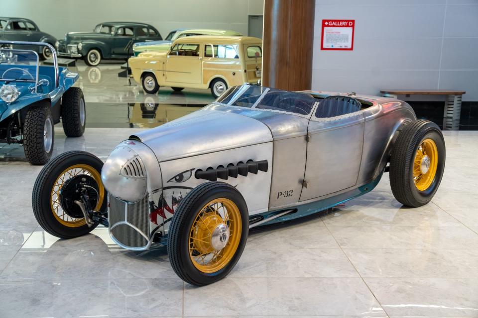 chip fooses garage at the savoy automobile museum