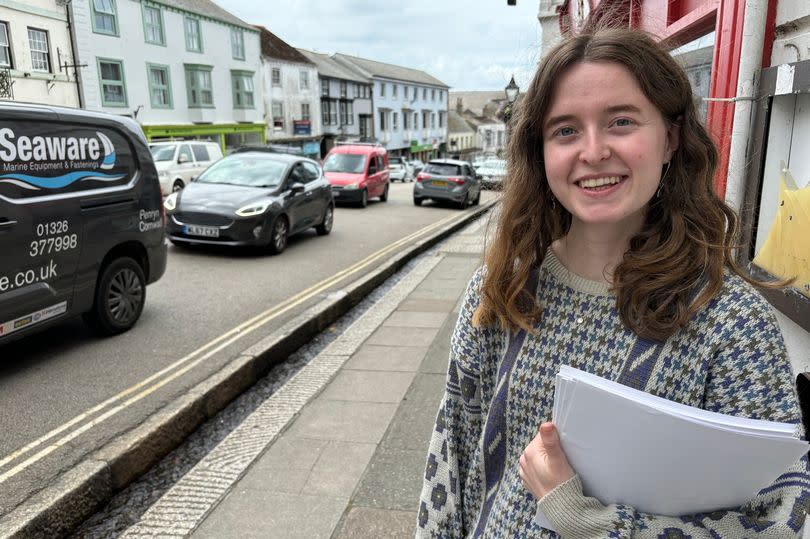 Anna Harris, pictured in Helston