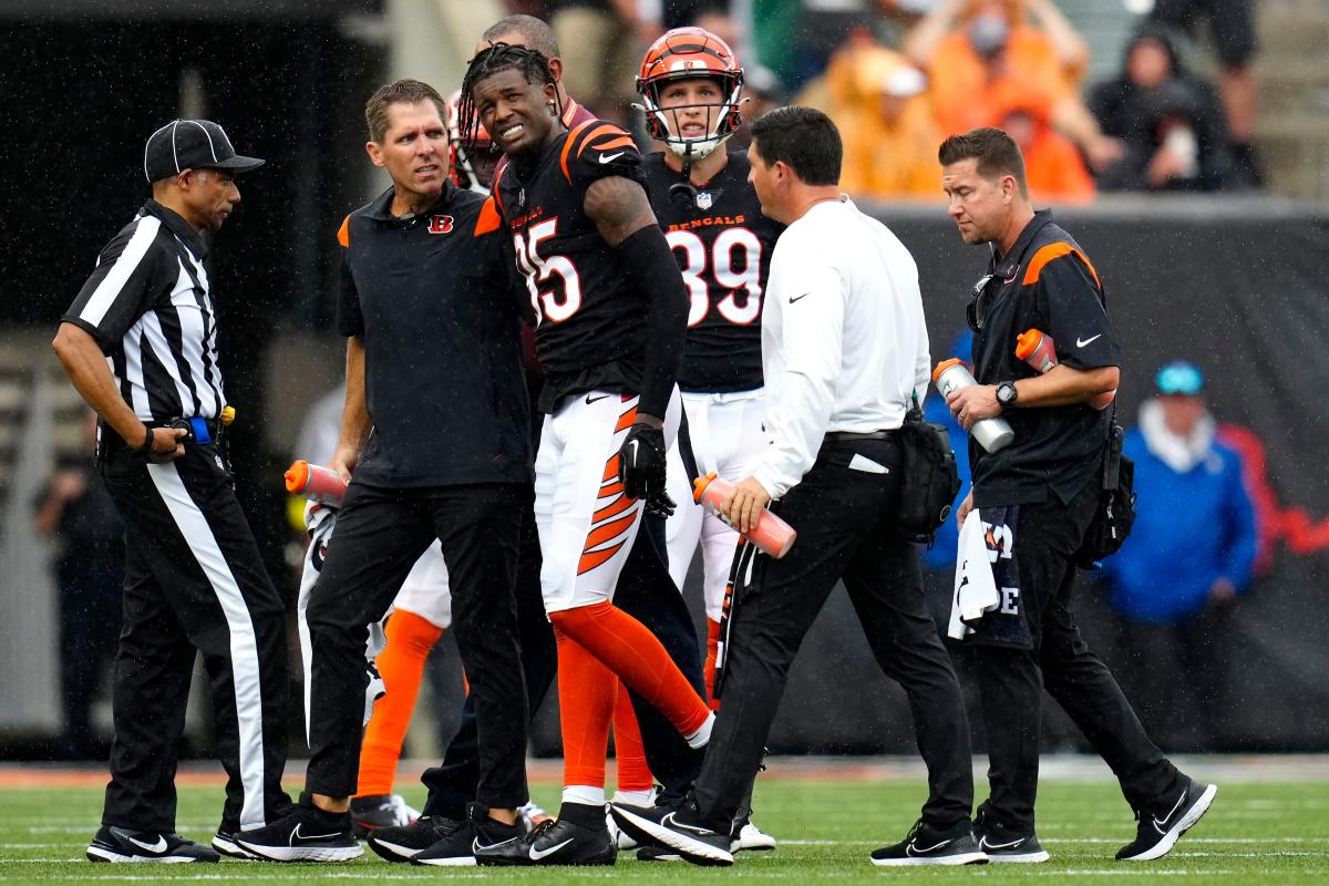 Tee Higgins injury update: Bengals WR ruled questionable to return