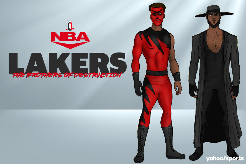 Los Angeles Lakers as the Brothers of Destruction