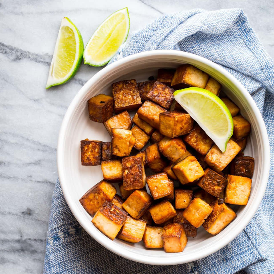 Soy-Lime Roasted Tofu