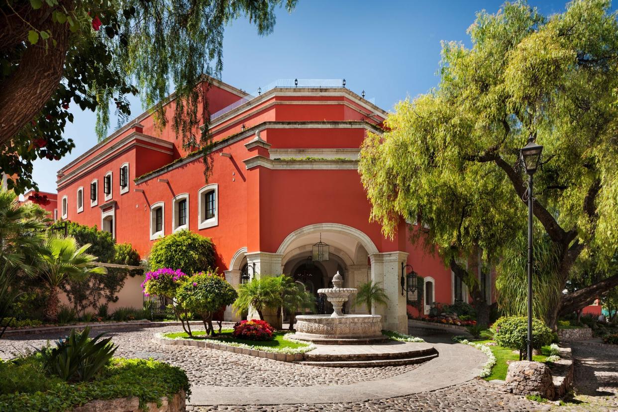 Entrance to Rosewood San Miguel de Allende