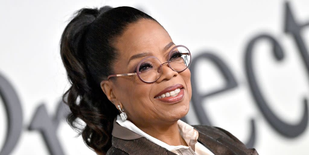 oprah winfrey at the los angeles red carpet premiere event for hulu's 