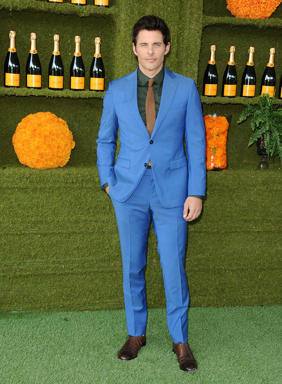 James Marsden at Veuve Clicquot Polo Classic