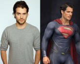 <p>When Henry Cavill signed on to play Superman in "Man of Steel," he wanted to make sure his 'abs weren't drawn on'. No CGI and definitely 'no shading'. The star put on 9 kilograms of muscle (and a whoooooooole lot of definition) to step into the skin tight, super-revealing Superman costume once made famous by Christopher Reeve.</p>