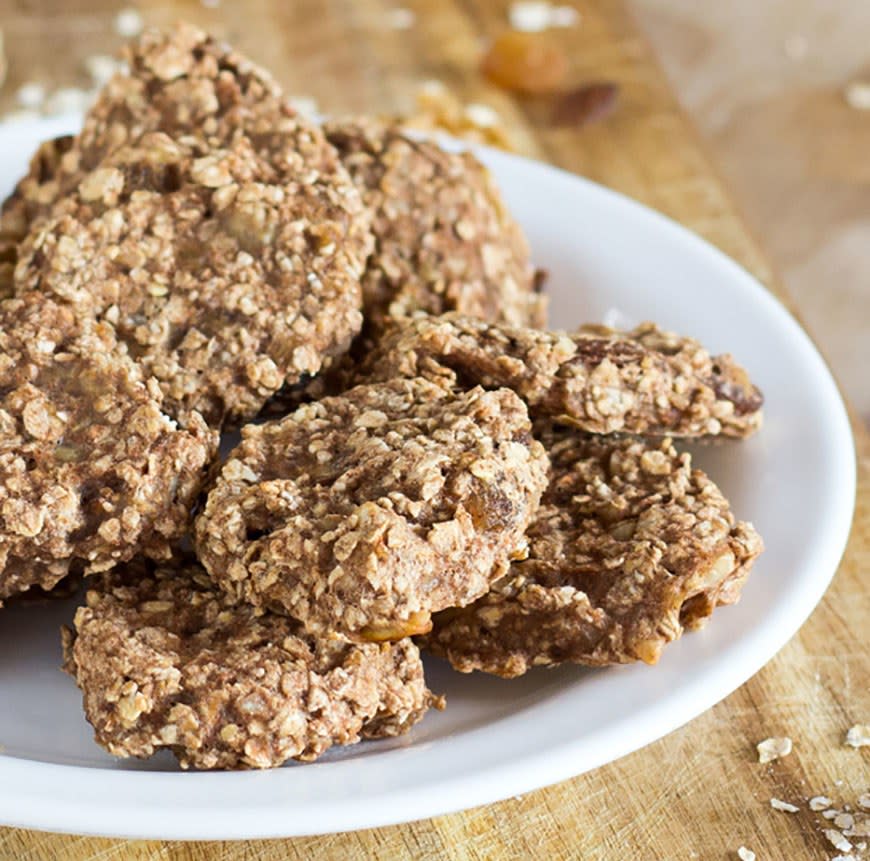 Banana Oatmeal Fitness Cookies from Hurry the Food Up