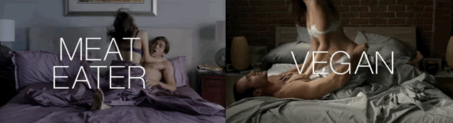 This NSFW Banned PETA Super Bowl Ad Claims that Vegans Are Better in Bed