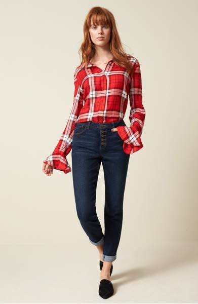 A sweet, ruffled take on your <a href="https://shop.nordstrom.com/s/sanctuary-nightscape-plaid-ruffle-cuff-shirt-regular-petite/4694745?origin=keywordsearch-personalizedsort&amp;fashioncolor=PARIS%20PLAID" target="_blank">classic plaid shirt</a>.&nbsp;