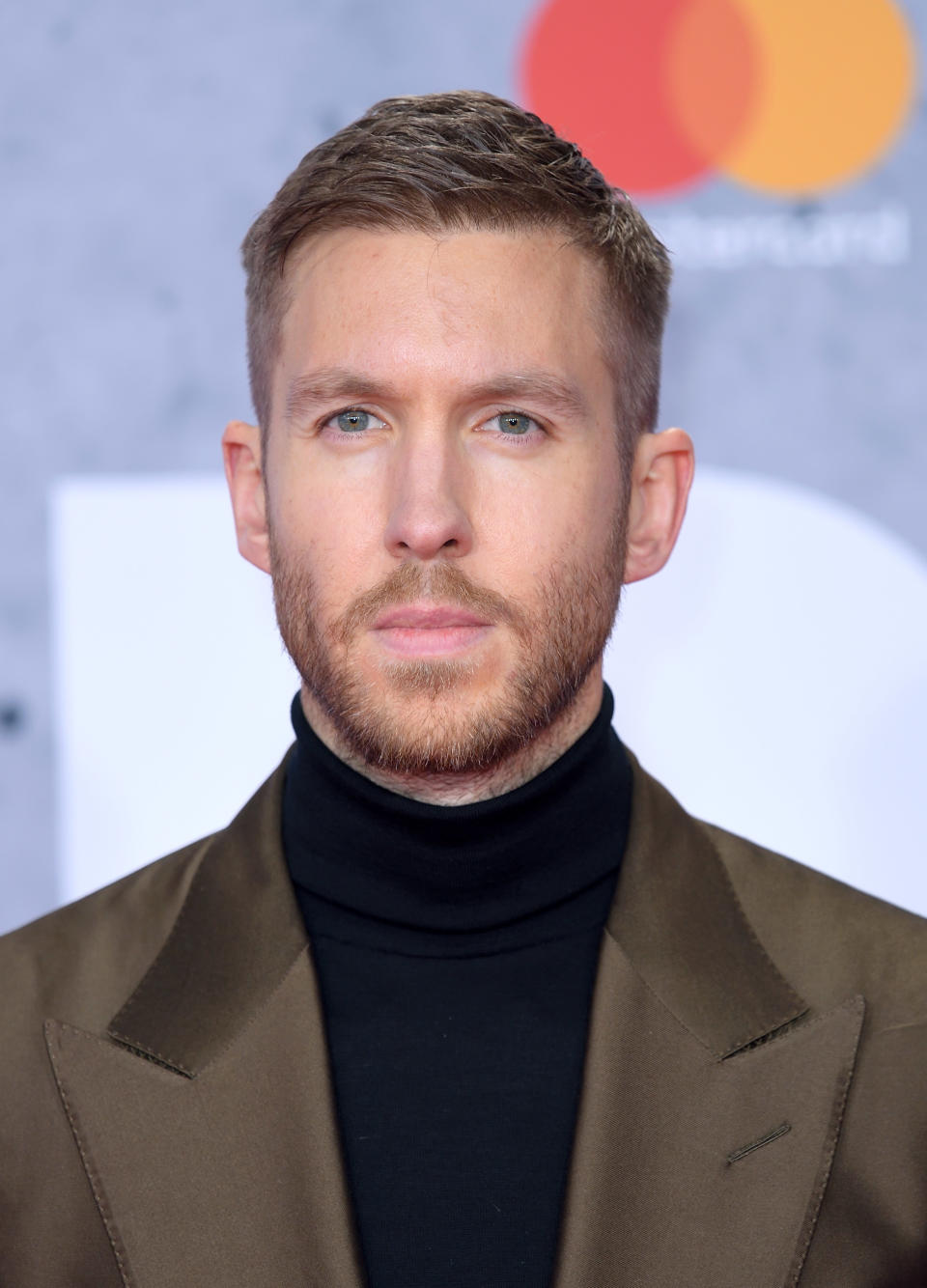 closeup of Calvin Harris