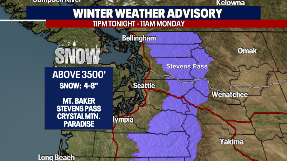 <div>WINTER WEATHER ADVISORY</div> <strong>(FOX 13 Seattle)</strong>