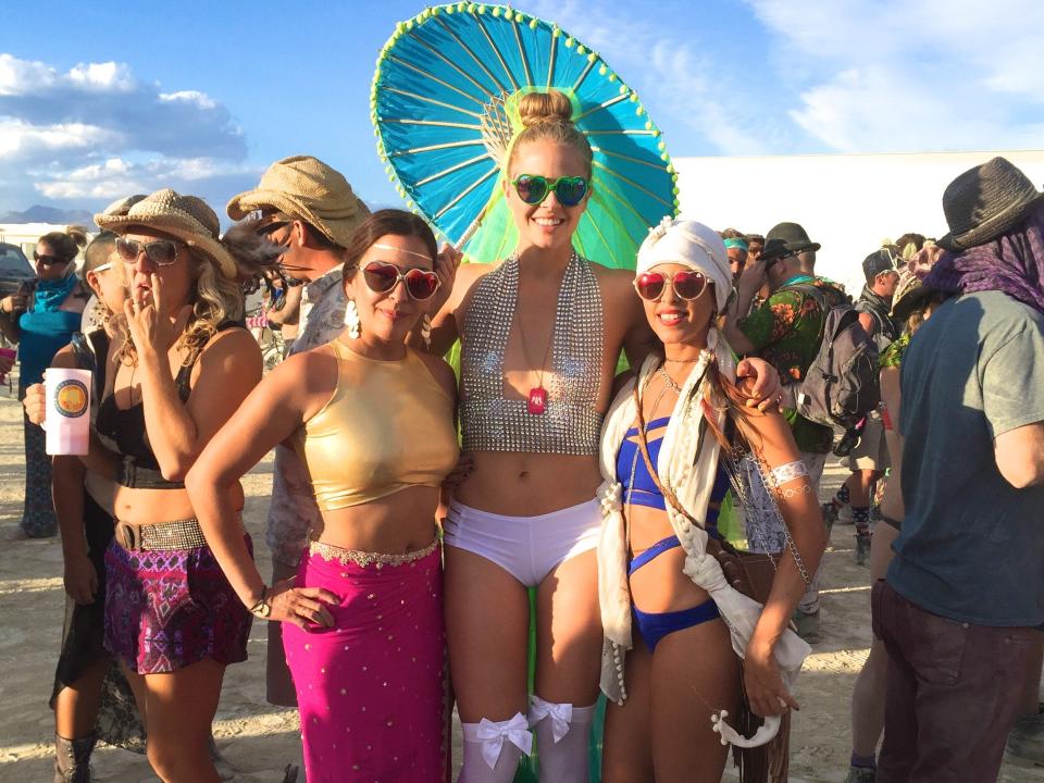 Burning Man costume