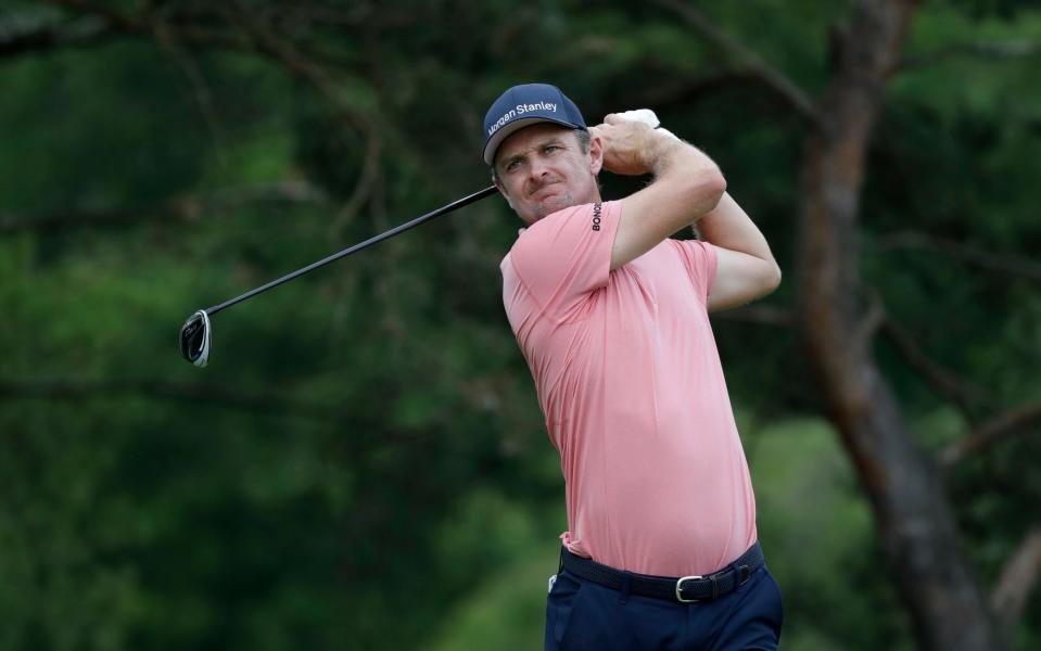 Justin Rose is hoping to cause an upset at the USPGA - AP